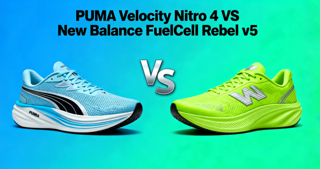 In-depth comparison of running shoes: PUMA Velocity Nitro 4 VS New Balance FuelCell Rebel v5: Which training shoe is more worthwhile?